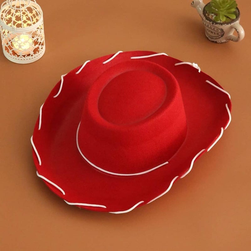 COLLECT PRESENT Store Adult Western Sheriff Costume Hat – Classic Cowboy Hat for Men & Women – 1950s Rancher Style - Image 5